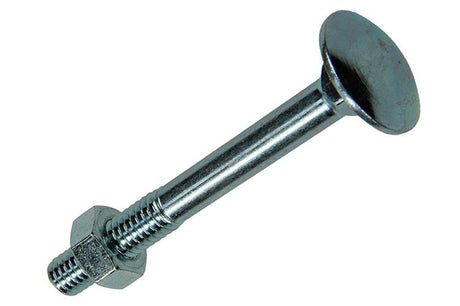 Mack 1007052 - houtbout + moer verzinkt 100 st 6 x 50 mm | 2 stuks