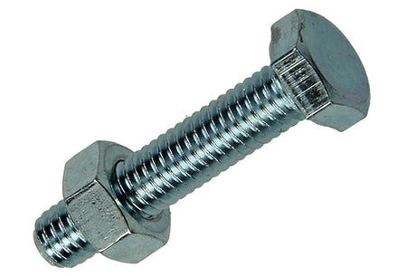 Mack 1007072 - tapbout + moer verzinkt 200 st 6 x 30 mm | 2 stuks
