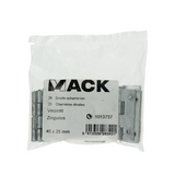 Mack 1013737 - 20 smalle scharnieren verzinkth 40 x b 25mm | 5 stuks