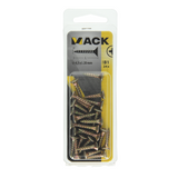 Mack 1017241 - spaanplaatschroef vz kop geelverz.24 st 4,5 x 20 mm | 10 stuks