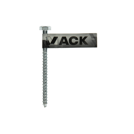 Mack 1017412 - houtdraadbout staal verzinkt 1 st 7 x 90 mm | 10 stuks