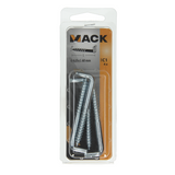 Mack 1017832 - schroefduim met gleuf staal verz. 4 st 6,0 x 60 mm | 10 stuks