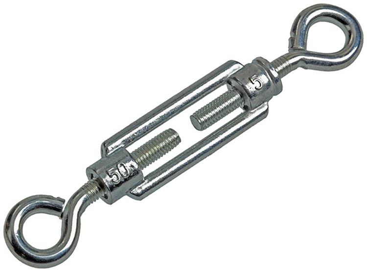 Mack 1008470 - 2 spanners 2 ogen m5 x 50mm verzinkt | 10 stuks