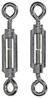 Mack 1008470 - 2 spanners 2 ogen m5 x 50mm verzinkt | 10 stuks