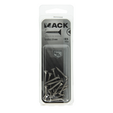 Mack 1019740 - spaanplaatschroef vz kop rvs 15 st 4,0 x 25 mm | 10 stuks