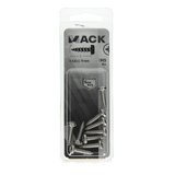 Mack 1019793 - zelftappende schroef cyl.kop a2 9 st 4,8 x 19 mm | 10 stuks