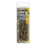Mack 1017967 - spaanplaatschroef vz kop geelverz. 55st 3,5 x 40 mm | 5 stuks