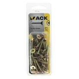 Mack 1017984 - spaanplaatschroef vz kop geelverz. 40st 5,0 x 30 mm | 5 stuks