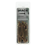 Mack 1018011 - spaanplschr.vzkop-zelfb. geelverz. 40 st 4,0 x 40 mm | 5 stuks