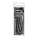 Mack 1020013 - houtdraadbout roestvrijstaal 7 st 8 x 60 mm | 5 stuks