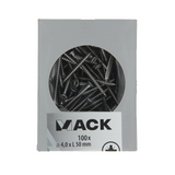 Mack 1020237 - spaanplaatschroef vz kop inox a2 100 st 4,0 x 50 mm | 2 stuks