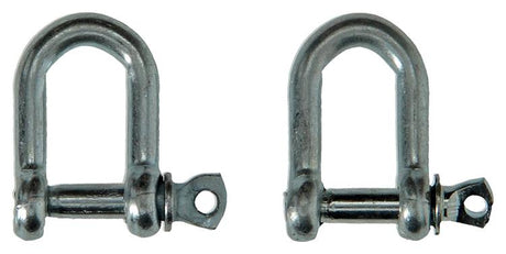 Mack 1008521 - 2 kelven recht 5mm verzinkt | 10 stuks
