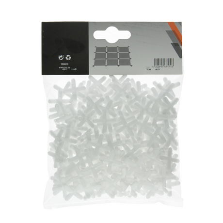 Mack 1004610 - tegelvoegkruisjes 4mm 250st | 10 stuks