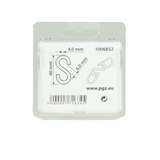 Mack 1006852 - 2 open s-haken verzinkt bl 4,0x35mm | 5 stuks