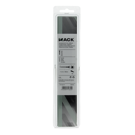 Mack 1006984 - spaanplschrf. vzkop-zelfb geelverzinkt 4st 6 x 180mm | 5 stuks