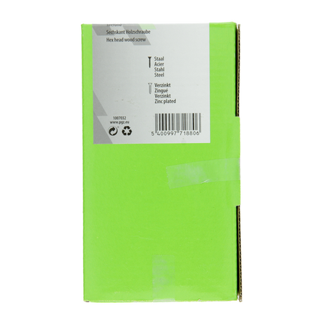 Mack 1007032 - houtdraadbout staal verzinkt 100 st 6 x 60 mm | 3 stuks
