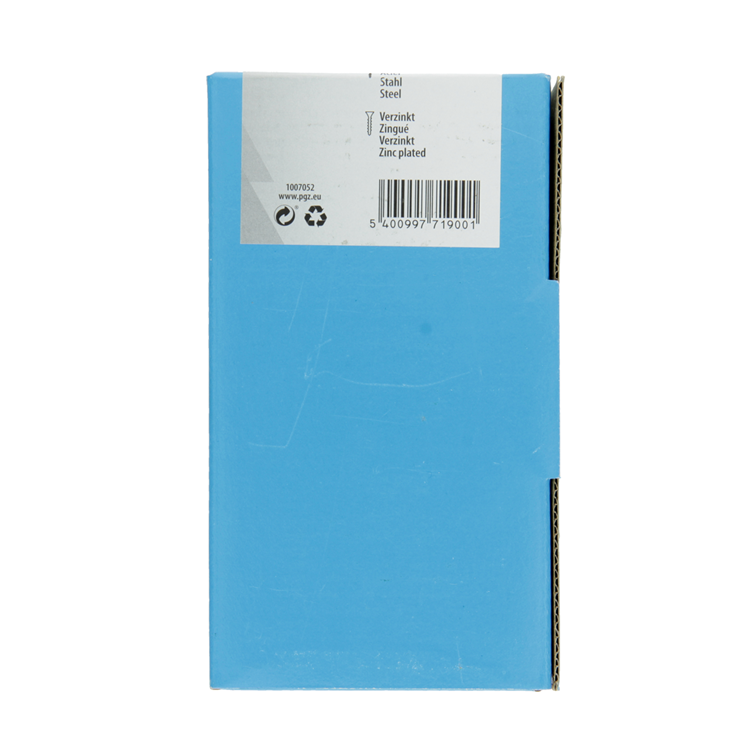 Mack 1007052 - houtbout + moer verzinkt 100 st 6 x 50 mm | 2 stuks