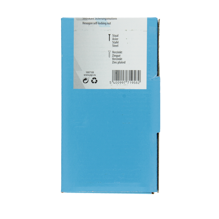 Mack 1007108 - borgmoeren 100 st m12 | 3 stuks