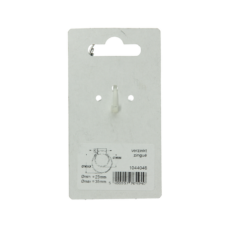 Mack 1044046 - verzinkte spanring (2) 23-35mm | 10 stuks