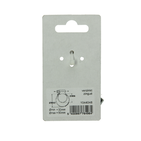 Mack 1044048 - verzinkte spanring (2) 32-50mm | 10 stuks