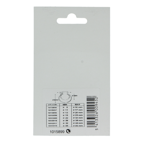 Mack 1015899 - slangklem verz 15-24mm 2st | 10 stuks