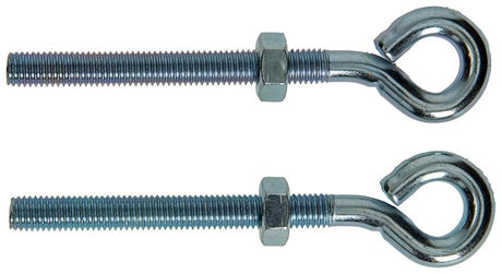 Mack 1008557 - 2 oogbouten + moer m10 x 100mm verzinkt | 10 stuks
