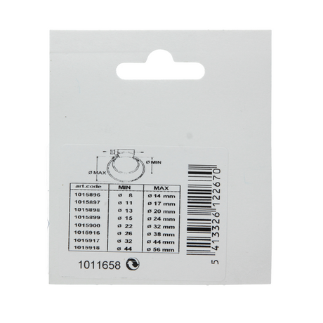 Mack 1011658 - slangklem verz 12-14mm 2st | 10 stuks