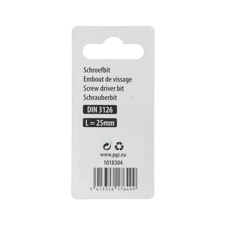 Mack 1018304 - schroefbit t25 l25mm 3st | 5 stuks