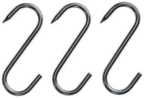Mack 1008564 - 3 vertinde vleeshaken 3,9 x 80mm | 10 stuks