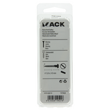 Mack 1019668 - houtschroef bolkop messing 3 st 5,0 x 45 mm | 10 stuks