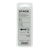 Mack 1017491 - metaalschroef verz. kop + moer verz. 20st m4 x 16 mm | 10 stuks
