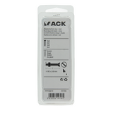 Mack 1017505 - metaalschroef verz. kop + moer verz. 7 st m5 x 60 mm | 10 stuks