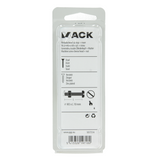 Mack 1017514 - metaalschroef cyl. kop + moer verz. 30 st m3 x 10 mm | 10 stuks