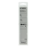 Mack 1017530 - metaalschroef cyl. kop + moer verz. 3 st m5 x 80 mm | 5 stuks