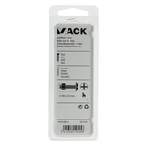 Mack 1017539 - kachelbout + moer staal verzinkt 22 st m4 x 16 mm | 10 stuks