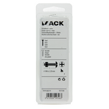 Mack 1017540 - kachelbout + moer staal verzinkt 20 st m4 x 20 mm | 10 stuks