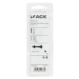Mack 1017571 - houtbout + moer staal verzinkt7 st m6 x 50 mm | 5 stuks