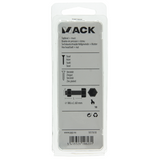Mack 1017610 - tapbout + moer staal verzinkt 7 st m6 x 60 mm | 10 stuks