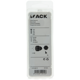 Mack 1017693 - zeskant dopmoer staal verzinkt4 st m8 | 10 stuks