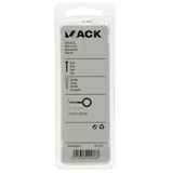 Mack 1017779 - schroefoog staal verzinkt 4 st 6,0 x 50 mm | 5 stuks