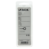 Mack 1017785 - schroefoog staal wit 5 st 3,5 x 20 mm | 10 stuks