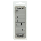 Mack 1017827 - schroefduim staal wit 4 st 3,5 x 40 mm | 10 stuks