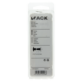 Mack 1019720 - klinknagel messing vernikkeld 12 st 2,7 x 6,5mm | 10 stuks