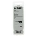 Mack 1019765 - houtdraadbout roestvrijstaal 4 st 6 x 50 mm | 10 stuks