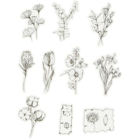 Creativ company https: www.cchobby.nl masking-tape-stickers-zwart-wit-bloemen-afm-30-50-mm-30-stuk-1-doos
