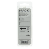 Mack 1019803 - metaalschroef verz. kop + moer rvs 15 st m3x25 | 10 stuks