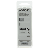 Mack 1019820 - metaalschroef cyl. kop + moer rvs 10 st m4x20 | 10 stuks
