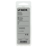 Mack 1019888 - nagel platte kop inox a2 25 st2,1 x 40 mm | 10 stuks