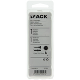 Mack 1017899 - plug + houtdraadbout polyeth 2 st 12 mm 10x70 mm | 5 stuks
