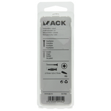 Mack 1017905 - universeelplug + schroef polyeth6 st 10mm 6,0x70mm | 5 stuks